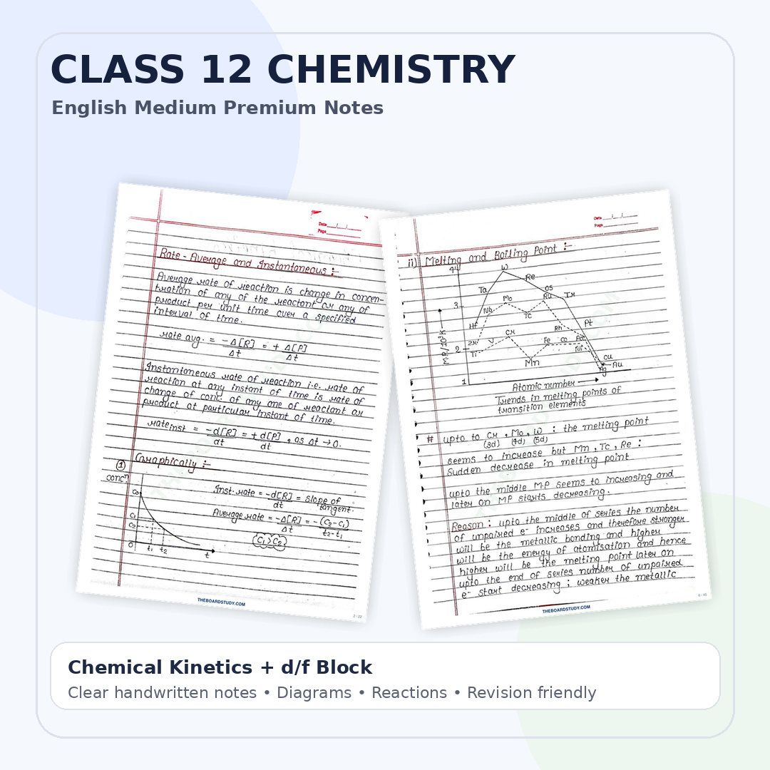 Chemistry Notes Preview 2