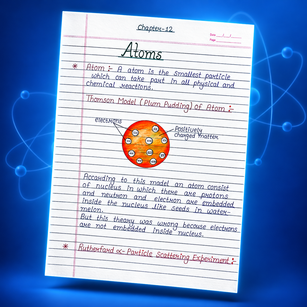 Physics Notes Atoms Preview